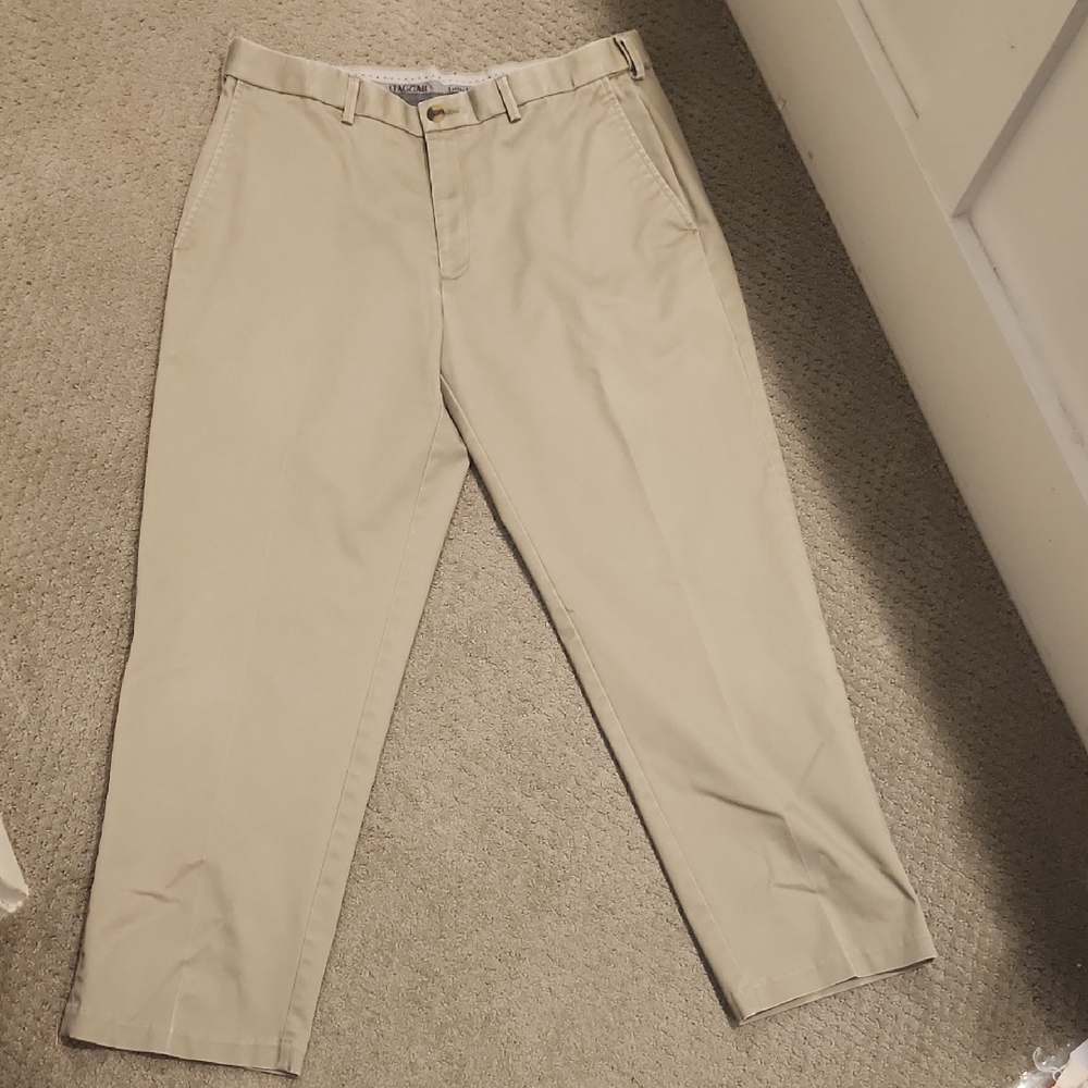 Haggar Men's Khaki Chinos. Classic FIT 36X30